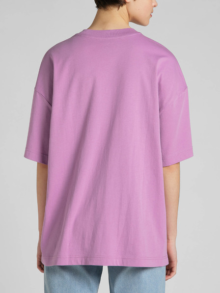 Lee Rosa Damen-T-Shirt in Übergröße Lee