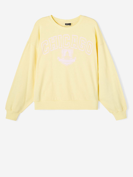 name it Gelbes Sweatshirt für Mädchen von name it Dollege