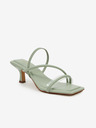 Aldo Hellgrüne Damen-Slipper ALDO Zoebaen mit Absatz