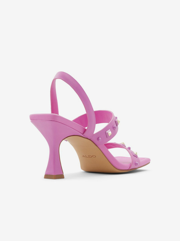 Aldo Dunkelrosa Damen-Sandalen mit Absatz ALDO Louella