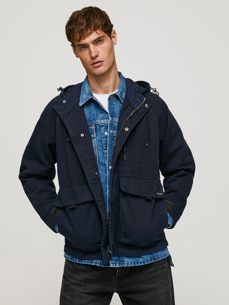 Pepe Jeans Dunkelblaue leichte Herrenjacke Pepe Jeans Joshua