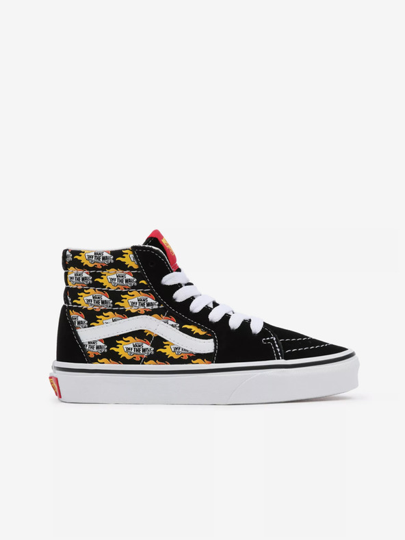 Vans Schwarze Knöchelturnschuhe für Jungen mit Wildlederdetails VANS