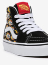 Vans Schwarze Knöchelturnschuhe für Jungen mit Wildlederdetails VANS