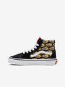 Vans Schwarze Knöchelturnschuhe für Jungen mit Wildlederdetails VANS