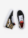 Vans Schwarze Knöchelturnschuhe für Jungen mit Wildlederdetails VANS