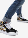 Vans Schwarze Knöchelturnschuhe für Jungen mit Wildlederdetails VANS