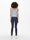 ONLY Hellblaues geripptes Tank-Top ONLY Lina