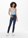 ONLY Hellblaues geripptes Tank-Top ONLY Lina