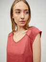 Ragwear Rosafarbenes Ragwear Jungie-T-Shirt für Frauen