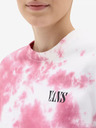 Vans Weißes und rosa Batik-Langarmshirt für Frauen VANS