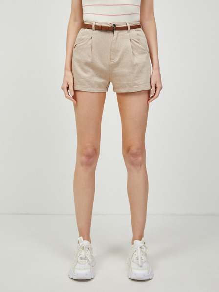Ragwear Beigefarbene Damen-Shorts Ragwear Sorenn
