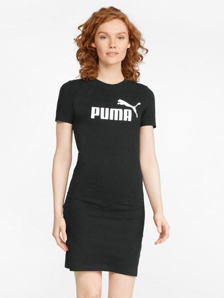 Puma Schwarzes bedrucktes Damen-Kleid von Puma