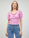 Pieces Rosa Crop-Top Pieces Tegan