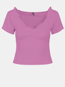 Pieces Rosa Crop-Top Pieces Tegan