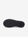 Puma Schwarze Damen-Turnschuhe aus Leder Puma Mayu