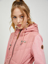 Ragwear Rosa Damen Steppjacke mit Kapuze Ragwear Lucinda