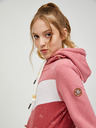 Ragwear Pinker Ragwear Trega-Kapuzenpullover für Frauen