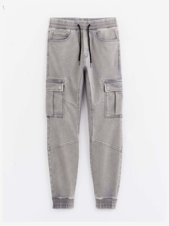 Celio Hellgraue Herrenhosen Celio