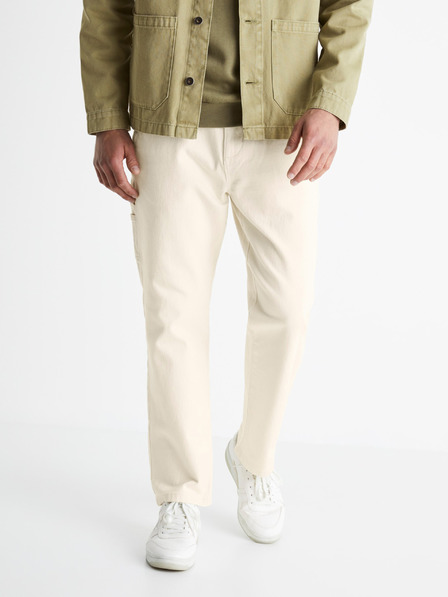 Celio Bocarp Leinenanzughose Celio
