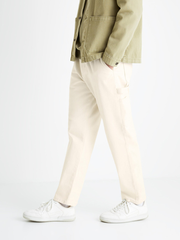 Celio Bocarp Leinenanzughose Celio