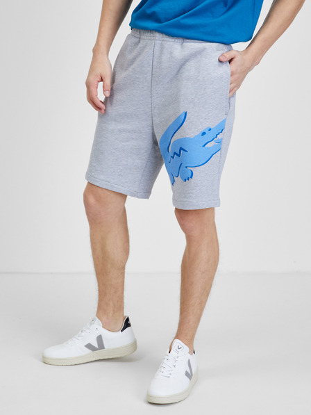 Lacoste Hellgraue Herren-Trainings-Shorts Lacoste