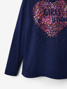 Desigual Dunkelblau Mädchen t-shirt Desigual Alba