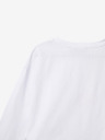 Desigual Weißes Desigual Alba Mädchen-T-Shirt