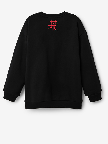 Desigual Schwarzes gemustertes Sweatshirt für Jungen von Desigual Mapue