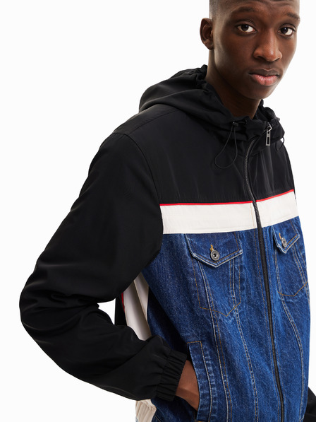 Desigual Dunkelblaue Desigual Pol Jacke für Herren