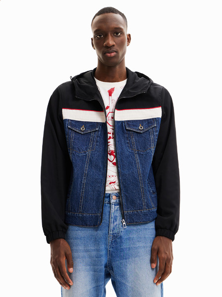 Desigual Dunkelblaue Desigual Pol Jacke für Herren