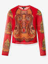 Desigual Rotes Desigual Damen Groove Shirt