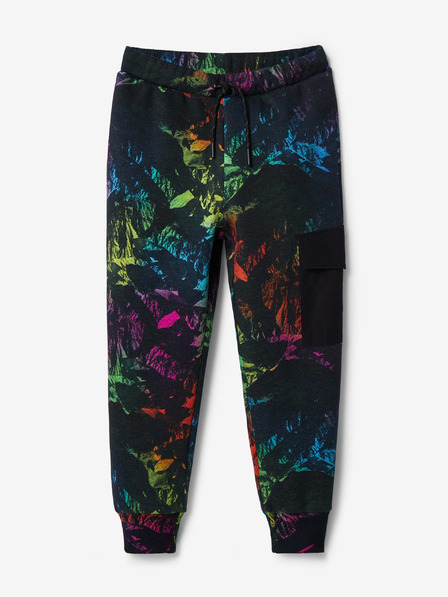 Desigual Desigual Adam schwarz gemusterte Jogginghose für Jungen
