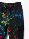 Desigual Desigual Adam schwarz gemusterte Jogginghose für Jungen
