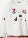 Desigual Desigual Verde Creme Mädchen Sweatshirt