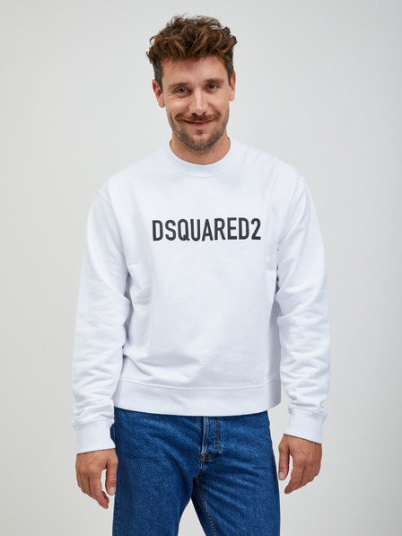 DSQUARED2 Weißes Herren-Sweatshirt von DSQUARED2