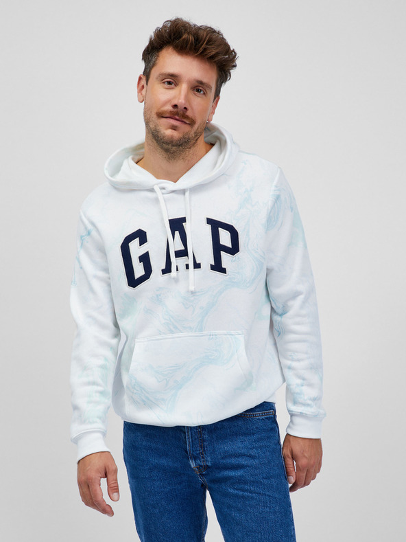 GAP Sweatshirt mit Logo und Kapuze GAP