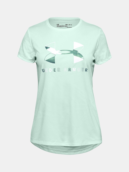 Under Armour Mädchen T-Shirt Under Armour Tech Graphic Big Logo Ss T-Shirt