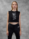 Diesel Diesel schwarzes Damen Cropped Shirt