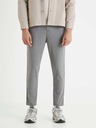 Celio Graue Herren-Cropped-Hose mit Celio 24H Botape