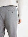 Celio Graue Herren-Cropped-Hose mit Celio 24H Botape