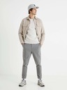 Celio Graue Herren-Cropped-Hose mit Celio 24H Botape