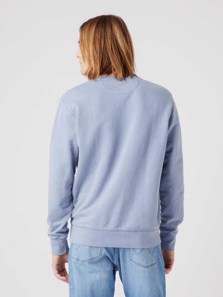 Wrangler Hellblaues Herren Sweatshirt von Wrangler