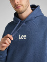 Lee Blauer Lee-Kapuzenpullover für Männer