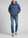 Lee Blauer Lee-Kapuzenpullover für Männer
