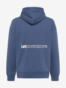Lee Blauer Lee-Kapuzenpullover für Männer
