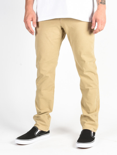 Quiksilver Beige Herren Quiksilver Krandy PLAGE Segeltuchhose
