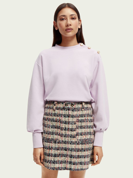 Scotch & Soda Hellvioletter Damen-Kapuzenpullover von Scotch & Soda