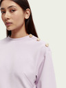 Scotch & Soda Hellvioletter Damen-Kapuzenpullover von Scotch & Soda