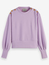 Scotch & Soda Hellvioletter Damen-Kapuzenpullover von Scotch & Soda