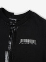 Diesel Schwarzes T-Shirt für Jungen mit Aufdruck Diesel